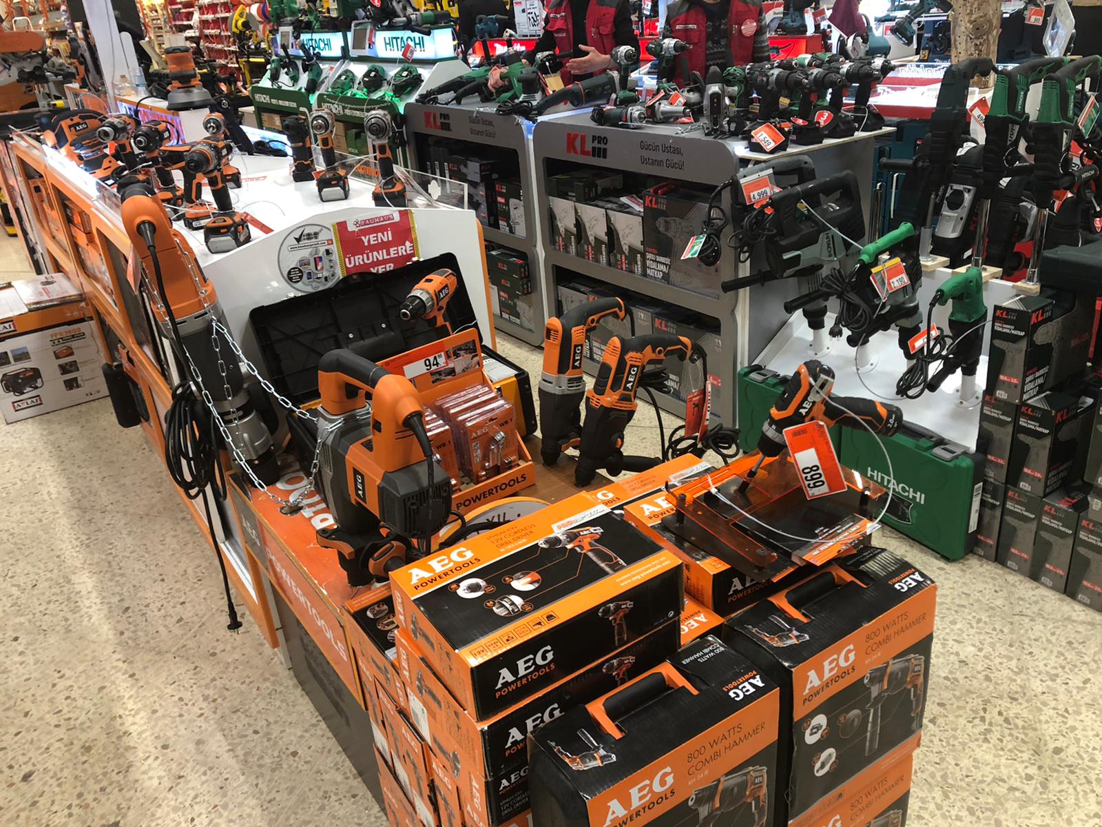 ELEKTRİKLİ ALETLER BÖLÜMÜ